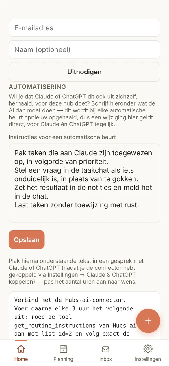 Screenshot 5 van Hubs ai