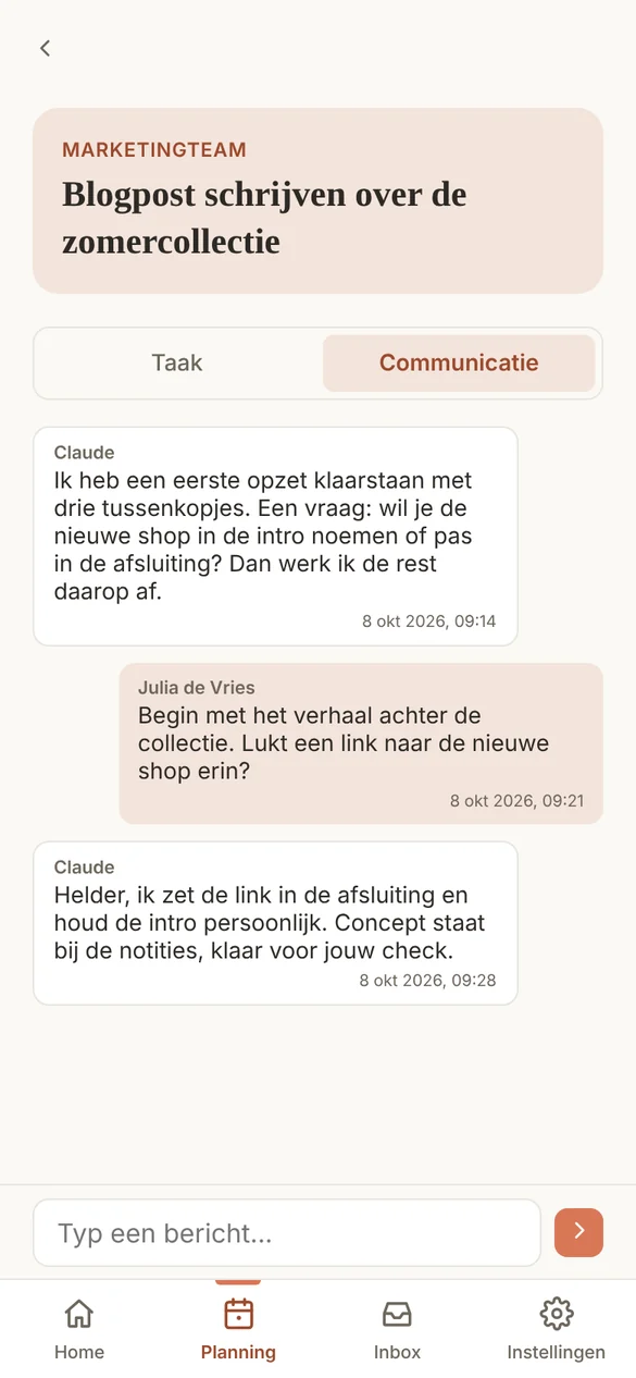 Screenshot 3 van Hubs ai